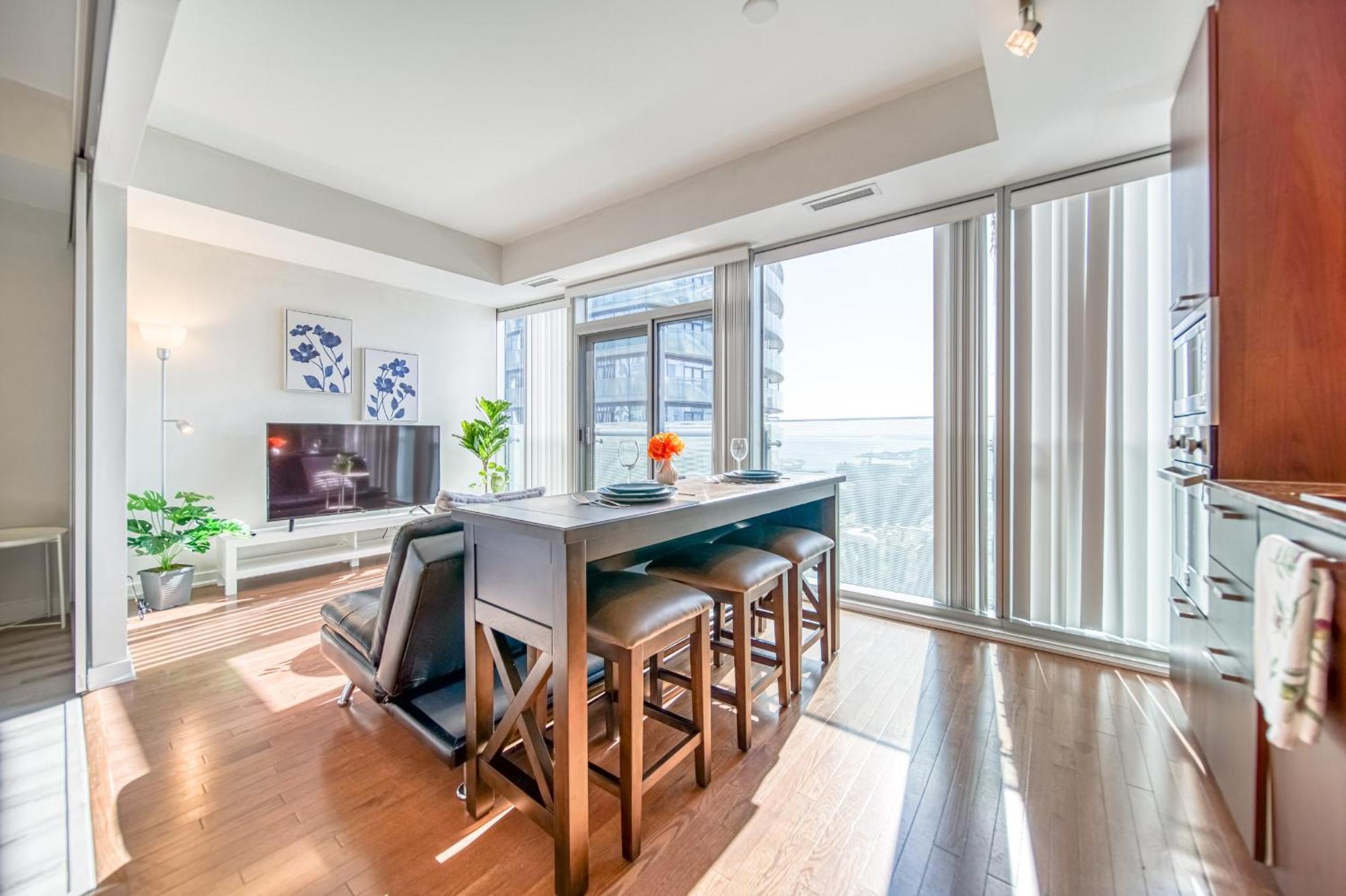Skytree - Modern Rusty Condo Close To Union Station In Heart Of Downtown Toronto Ruang foto
