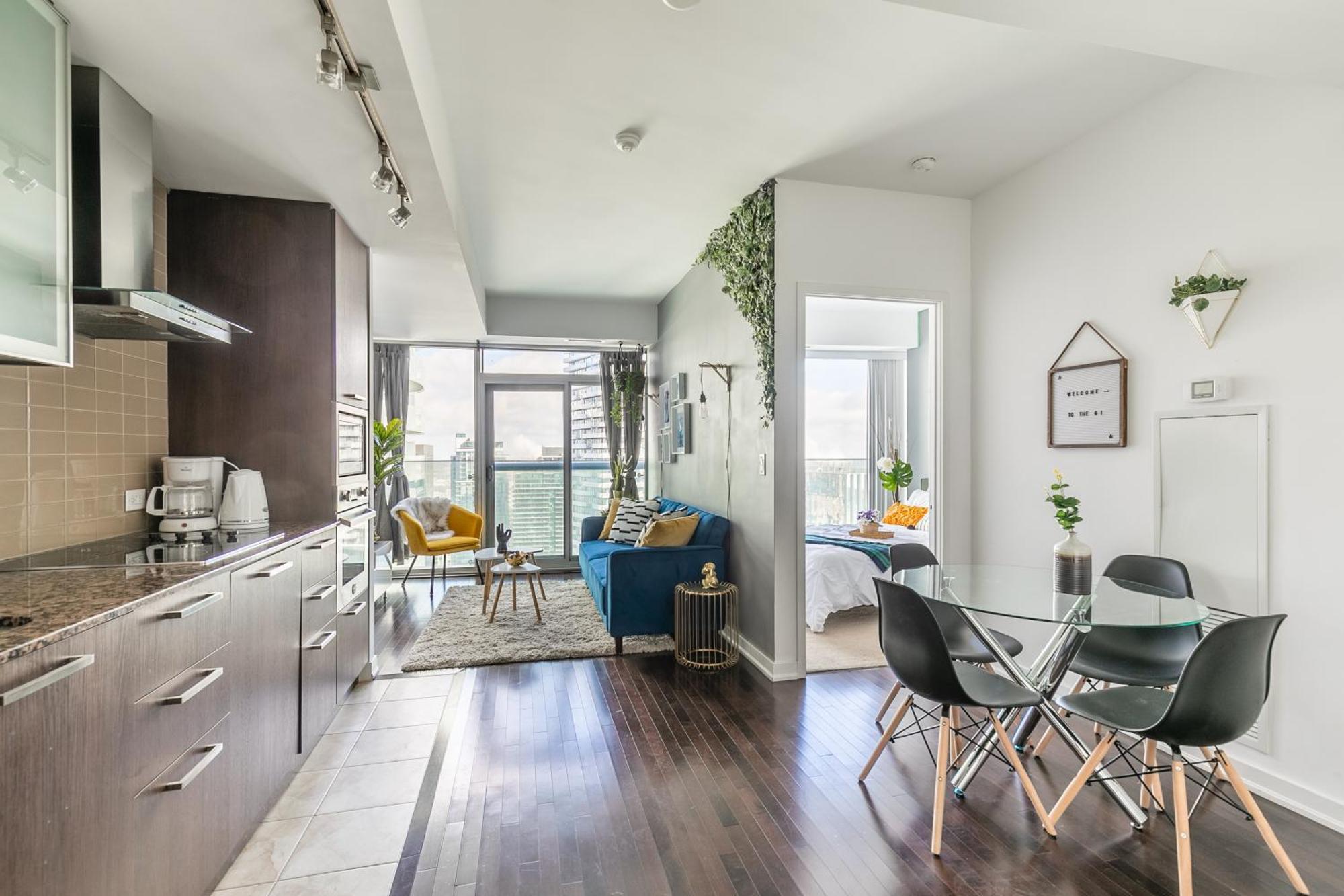 Skytree - Modern Rusty Condo Close To Union Station In Heart Of Downtown Toronto Ruang foto